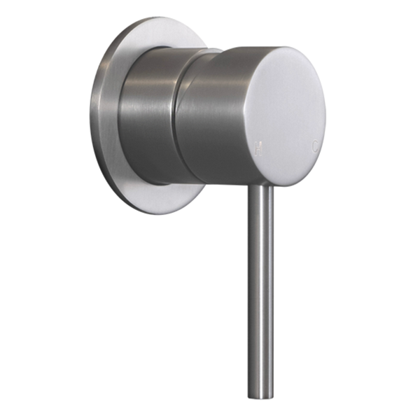 Alma Mira Brushed Nickel Wall Mixer