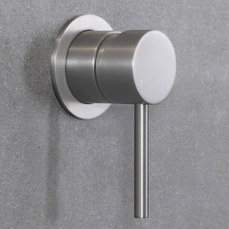 Mira Brushed Nickel Wall Mixer