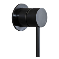 Alma Mira Matte Black Wall Mixer