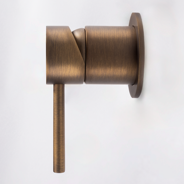 Alma Mira Vintage Antique Brass Wall Mixer