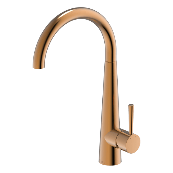 Gareth Ashton 304 Gooseneck Bar Sink Mixer Artisan Copper
