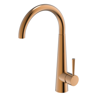 Abey 304 Gooseneck Bar Sink Mixer Artisan Copper