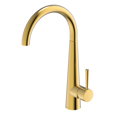 Abey 304 Gooseneck Bar Sink Mixer Eureka Gold