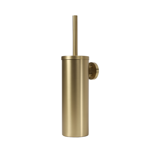 Alma Bathroom Brass Gold Toilet Brush