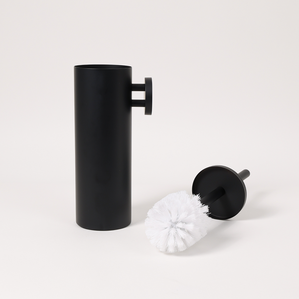 Alma Bathroom Matte Black Toilet Brush