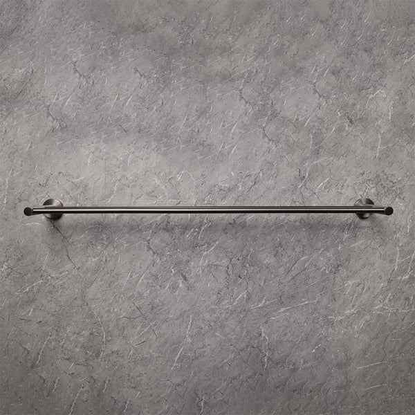 Alma Farina 800 Double Towel Rail Brushed Gunmetal