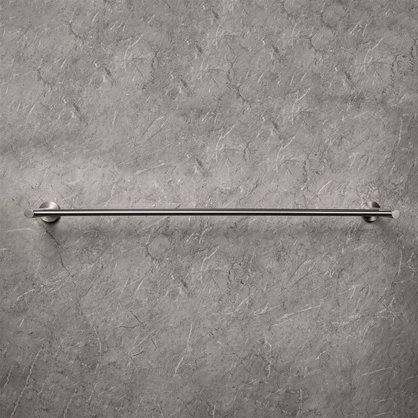 Alma Farina 800 Double Towel Rail Brushed Nickel