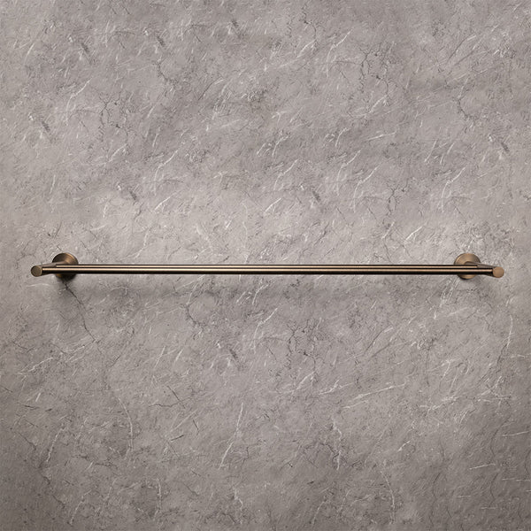 Alma Farina 800 Double Towel Rail Brushed Vintage Antique Brass