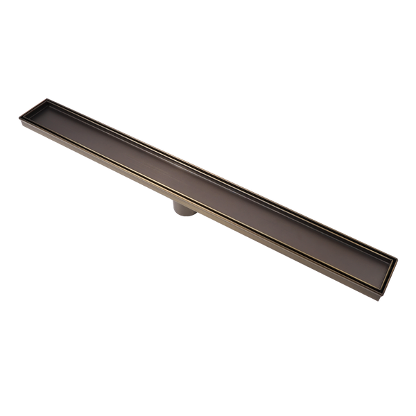 Alma Liora Vintage Brass 750mm Tile Insert Floor Channel 50mm Outlet
