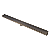 Alma Liora Vintage Brass 900mm Tile Insert Floor Channel 50mm Outlet