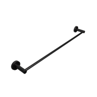 Alma Farina 600 Single Towel Rail Matte Black