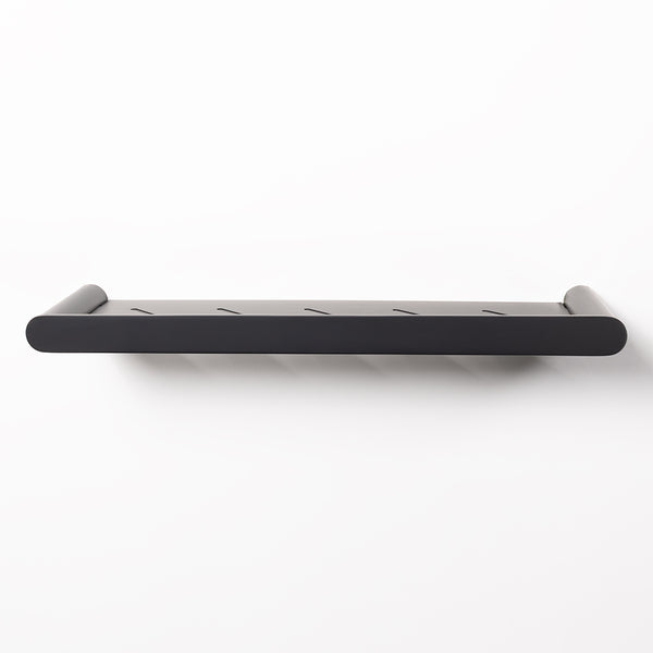 Alma Bathroom Matte Black Shower Shelf