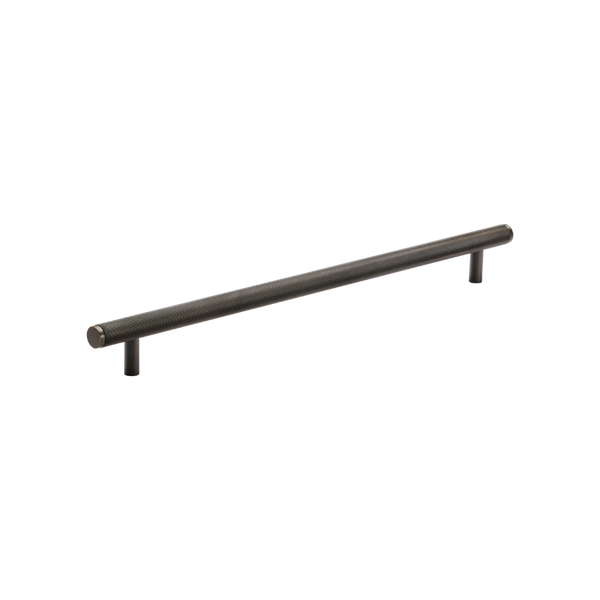 Momo Handles Bellevue Knurled Solid Brass Entrance Pull Handle Dark Bronze