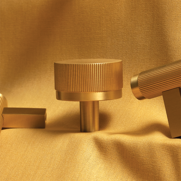 Momo Handles Momo Bellevue Solid Brass Lined Knob 35mm Brushed Satin Brass