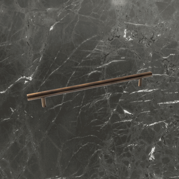 Momo Bellevue Solid Brass Plain Door Pull With Back to Back Fixing In Bronze