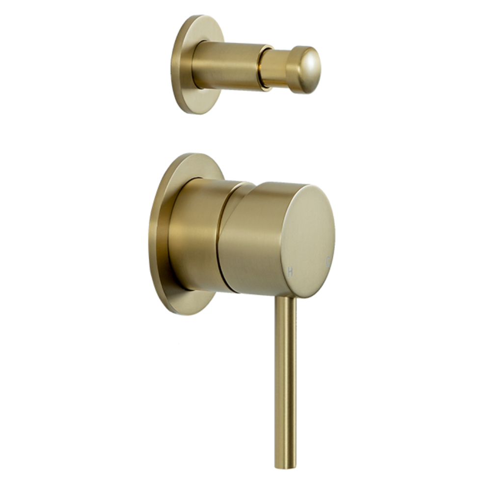 The Mira Wall Mixer with Divertor is a classic addition to any bathroom. The divertor allows for utmost convenience in effortlessly switching between the showerhead and hand shower without the need for constant adjustments or water interruptions. This fixture is designed to provide an exceptional shower experience whil