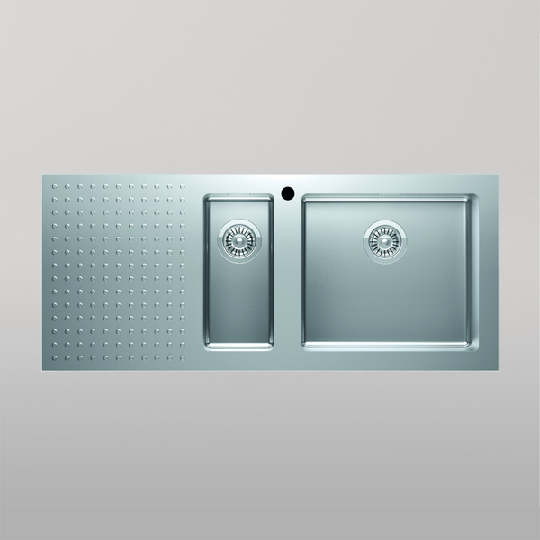 Barazza Select 120 One And One Third Bowl With Drainer Right Hand Bowl Stainless Steel