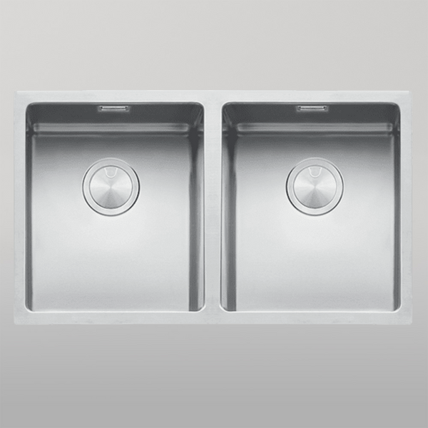 Barazza Double Bowl Stainless Steel
