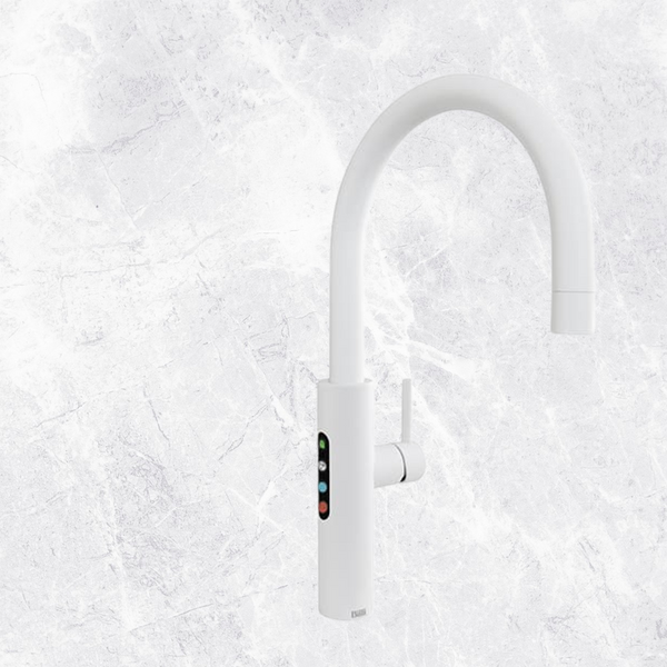 Billi Home BA with Gooseneck Multifunction Mixer Tap Matte White