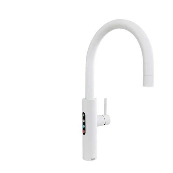 Billi Home BA with Gooseneck Multifunction Mixer Tap Matte White