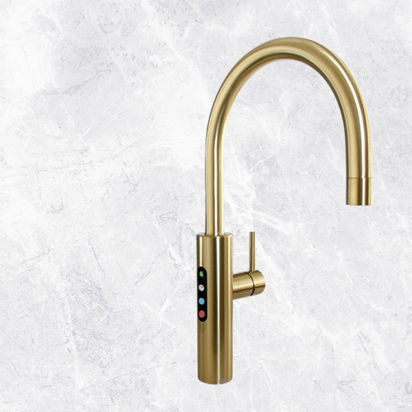 Billi Home BA with Gooseneck Multifunction Mixer Tap Urban Brass