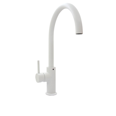 Billi Mixer Tap Round Gooseneck Stand-Alone Matte White