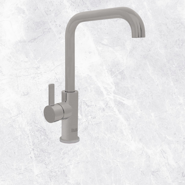 Billi Mixer Tap Round Gooseneck Stand-Alone Brushed