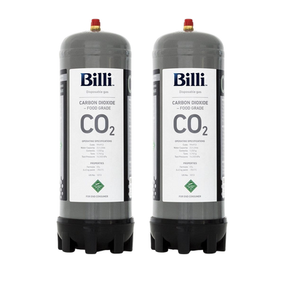 Billi Sparkling Replacement CO2 Cylinder (2 Pack)