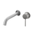 Alma Mira Brushed Nickel Wall Mixer and Spout Set