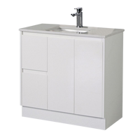 Aulic Alice 900mm Floor Standing Vanity (Left-Side Drawer)