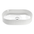 Keva Carrie Matte White Fluted Ultra Slim Pill Basin