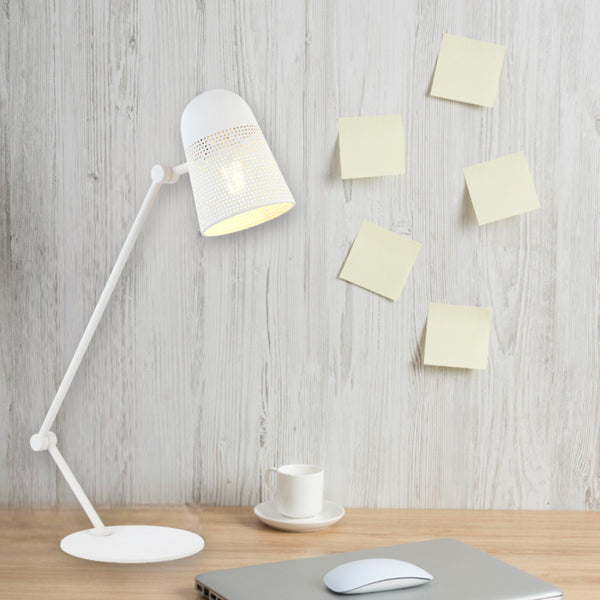 Telbix Cadena Table Lamp White