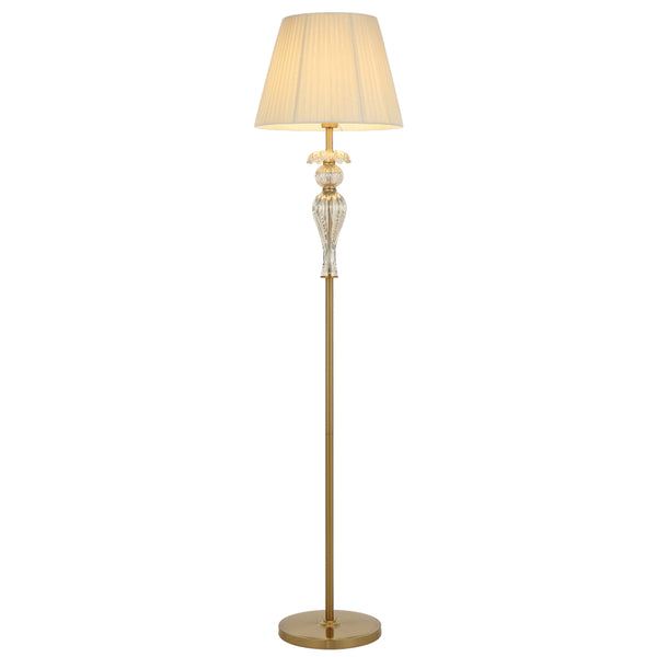 Telbix Cadiz Floor Lamp Antique Gold