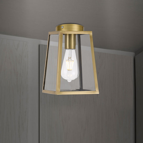 Telbix Cantena 15 Pendant Antique Brass