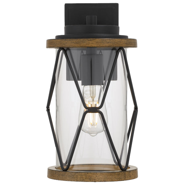 Telbix Capstan 35 Exterior Wall Light Black