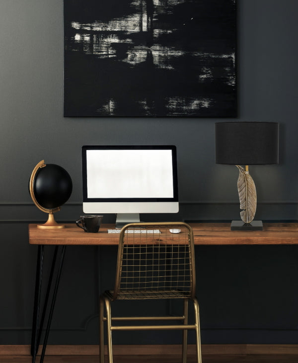 Telbix Cayo Table Lamp Black
