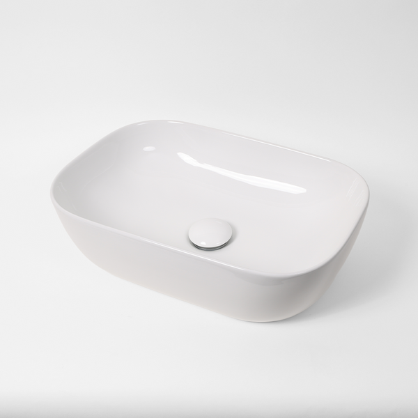 Alma Orina Gloss White 455mm Ceramic Basin