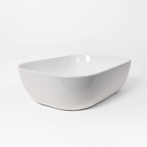 Alma Orina Gloss White 455mm Ceramic Basin