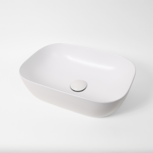 Alma Orina Matte White 455mm Ceramic Basin