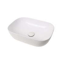 Alma Orina Matte White 455mm Ceramic Basin