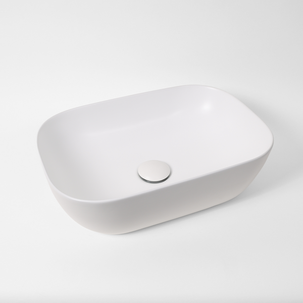 Alma Orina Matte White 455mm Ceramic Basin