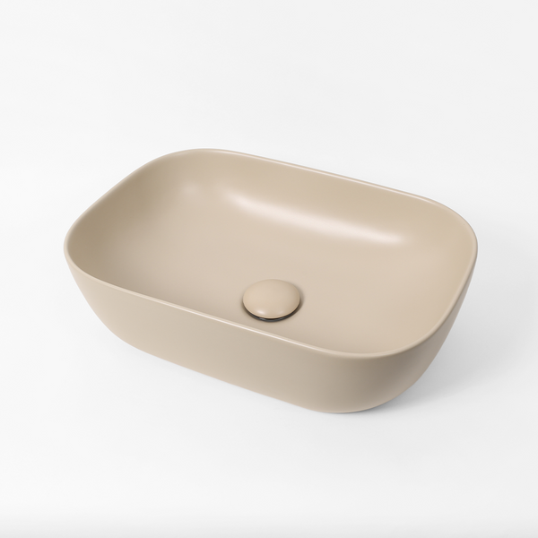 Alma Orina Matte Ecru Sand 455mm Ceramic Basin