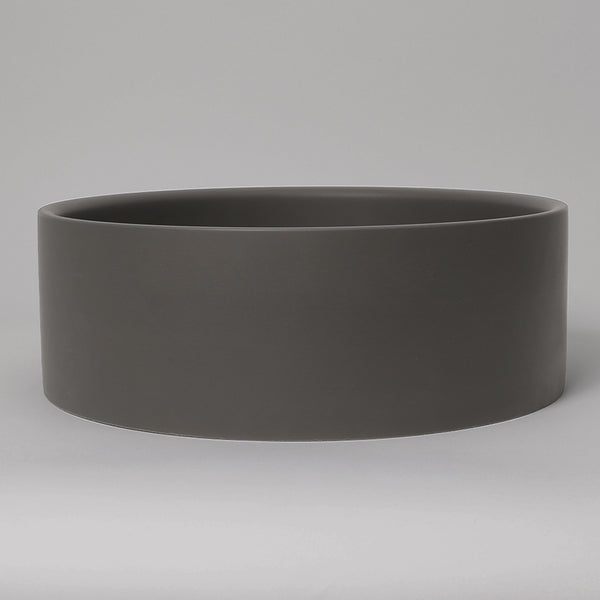 Alma Solara Circle Concrete Basin Meteor Grey