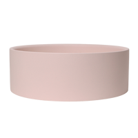 Alma Solara Circle Concrete Basin Champagne Pink