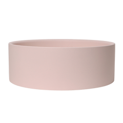 Alma Solara Circle Concrete Basin Champagne Pink
