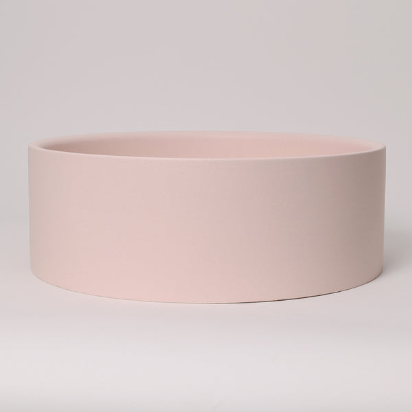 Alma Solara Circle Concrete Basin Champagne Pink