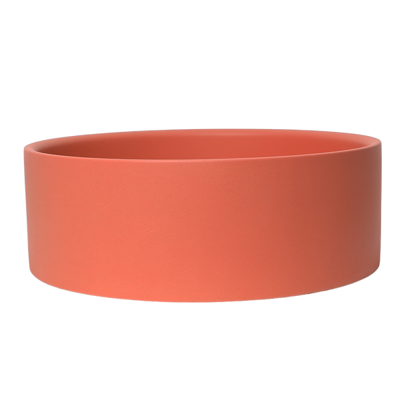 Alma Solara Circle Concrete Basin Terracotta