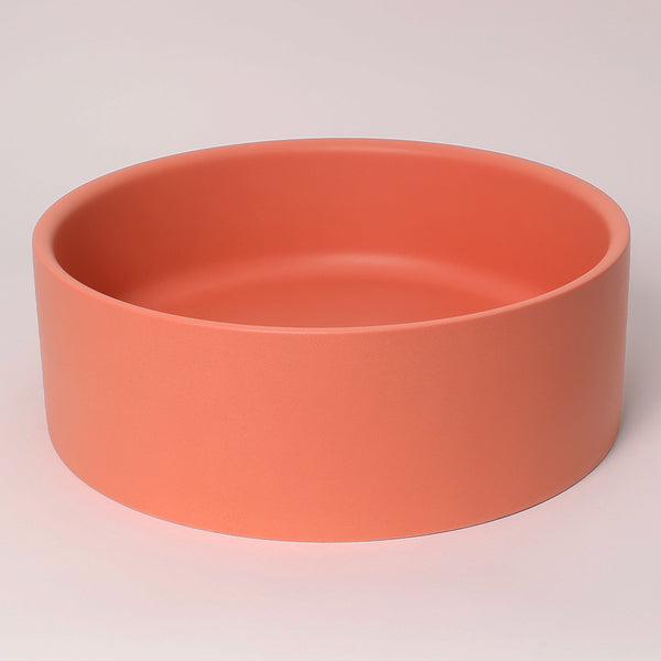 Alma Solara Circle Concrete Basin Terracotta