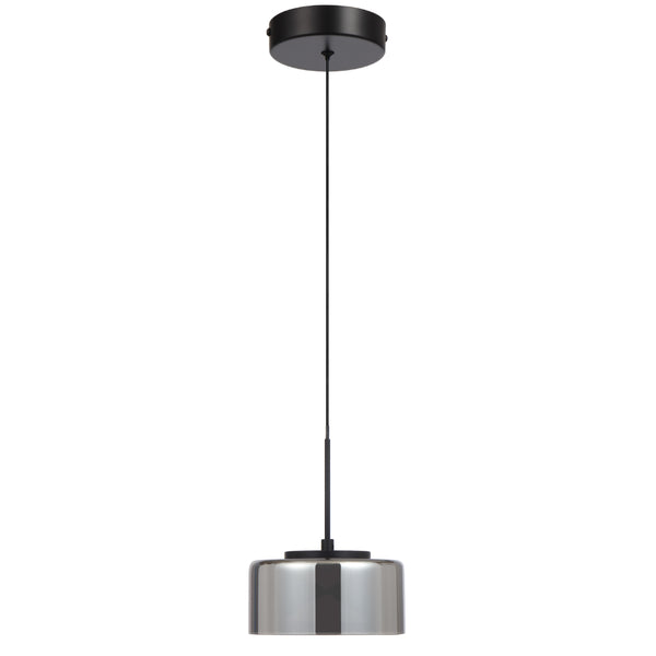 Telbix Cedro 1 Light Pendant Black