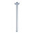 Round Ceiling Arm 300mm Chrome